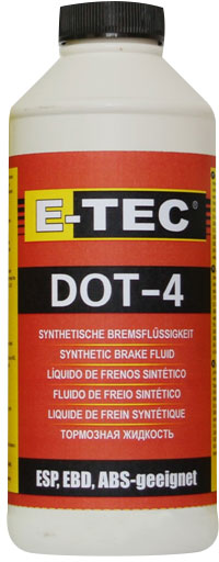 Гальмівна рідина E-TEC DOT 4 1 л (4260283350117)